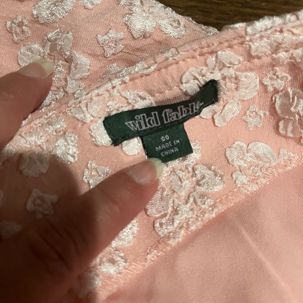 Wild Fable Floral Pink Skirt - Picture 4 of 5